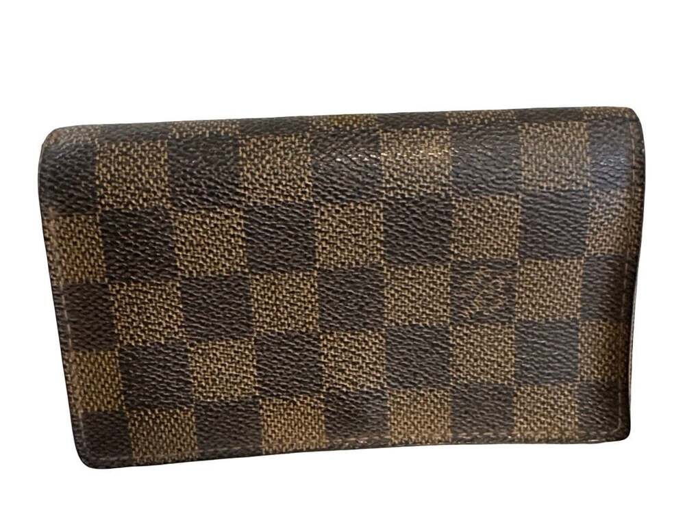 Louis Vuitton Damier Ebene Portefeuille Elise Wallet